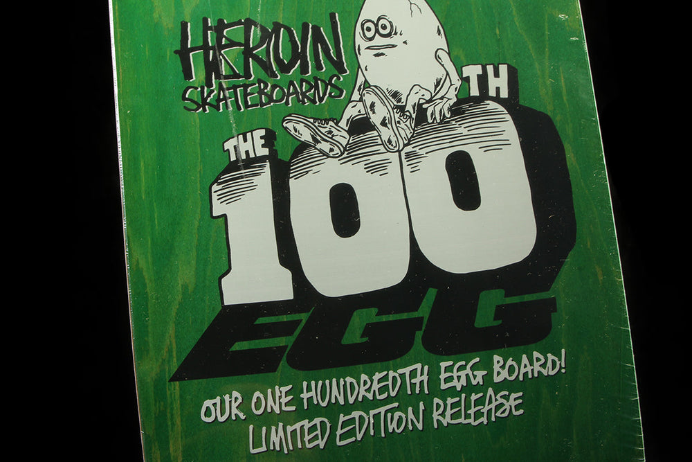 Heroin 100th Egg 9.125-inch skateboard deck — additional product photo 1
