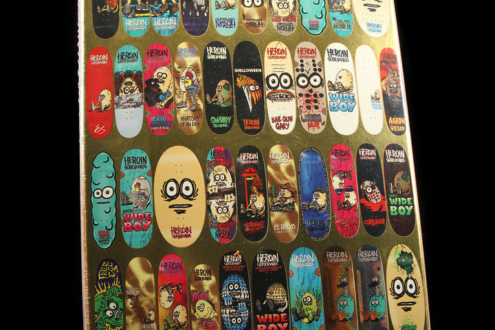 Heroin 100th Egg 9.125-inch skateboard deck — additional product photo 2
