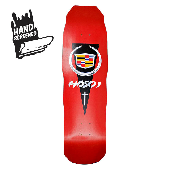 Hosoi Cadillac Red 9.25" Skateboard Deck