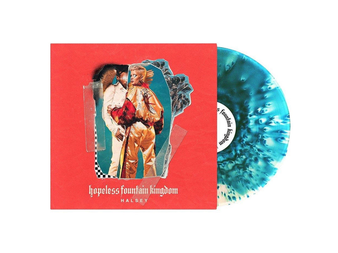 Halsey - Hopeless Fountain Kingdom (Limited Edition Clear W/ Teal Splatter Colored Vinyl)