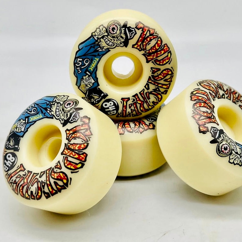 Top Secret VERY-HARD Wheels 59mm/104A