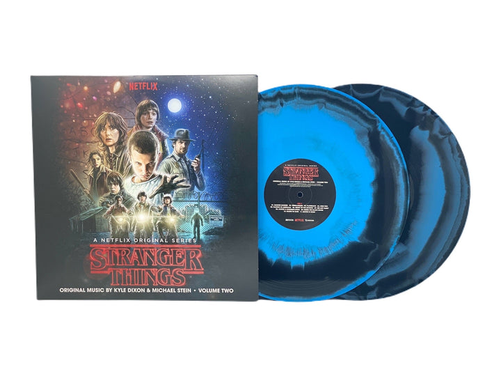 Stranger Things Season 1 Vol. 2 (Blue & Black Swirl Colored Vinyl)