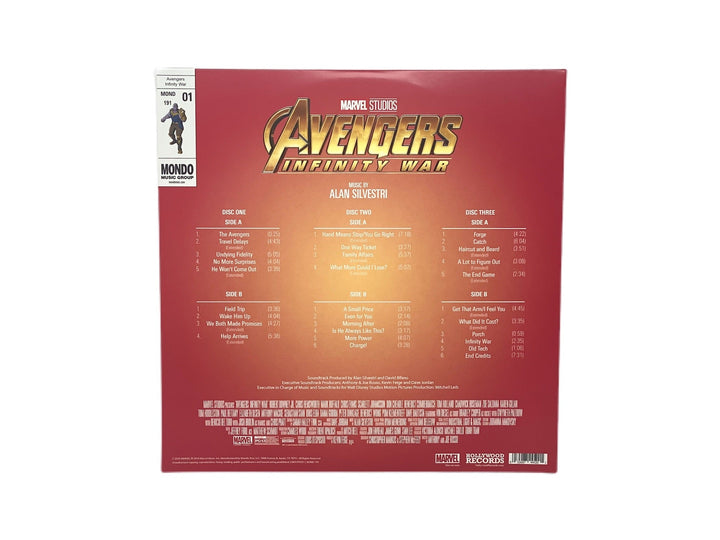 Avengers: Infinity War (Limited Edition 180 Tri-Colored 3x Vinyl)