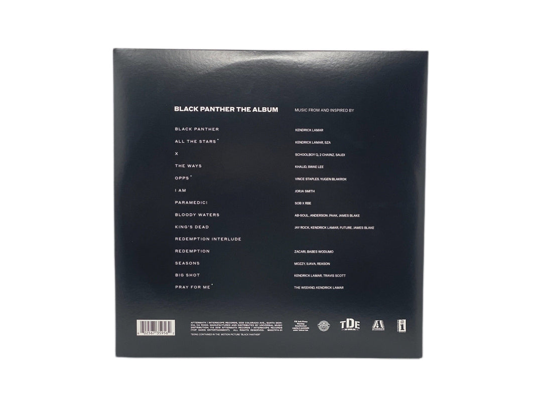Black Panther The Album (Limited Edition Red Colored Double LP)