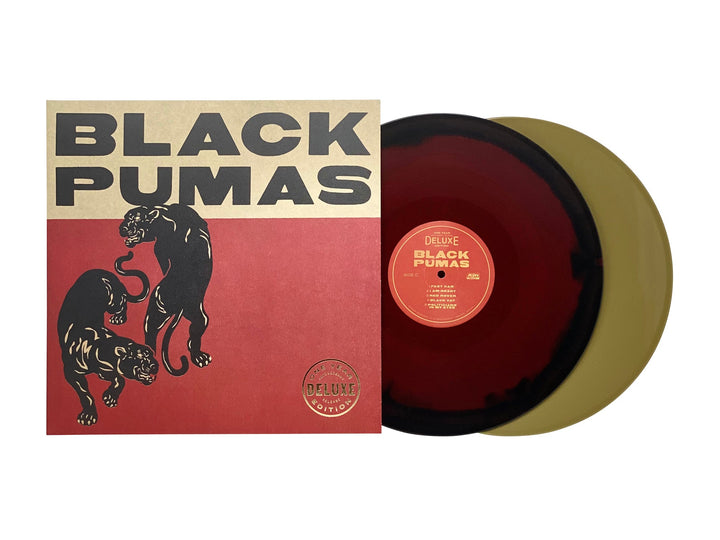 Black Pumas - Black Pumas (Limited Edition Gold & Red/Black Colored Vinyl w/ Bonus 7")