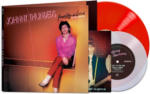 Johnny Thunders - Finally Alone - The Sticks & Stones Tapes - Red/ White [Vinyl]