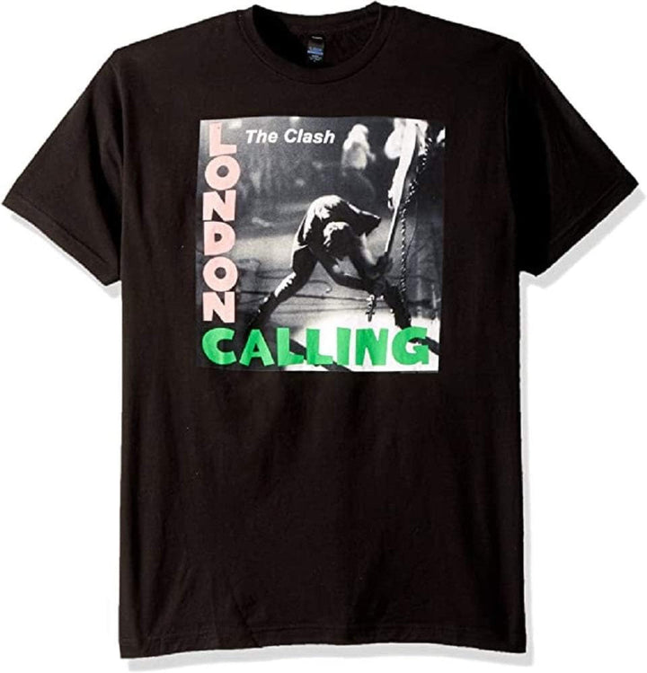 Clash London Calling Smashing Guitar Mens T-shirt