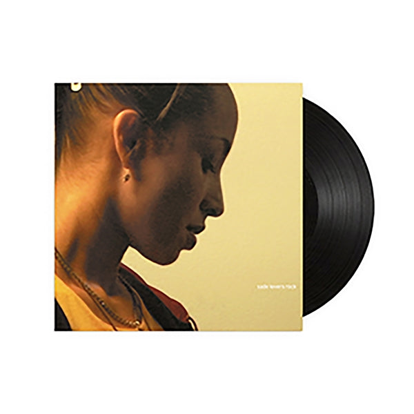 Sade - Lovers Rock cover featuring a woman's profile on a beige background