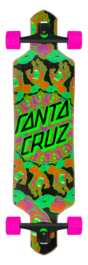 Santa Cruz Mandala Hand Thru Complete Longboard 9