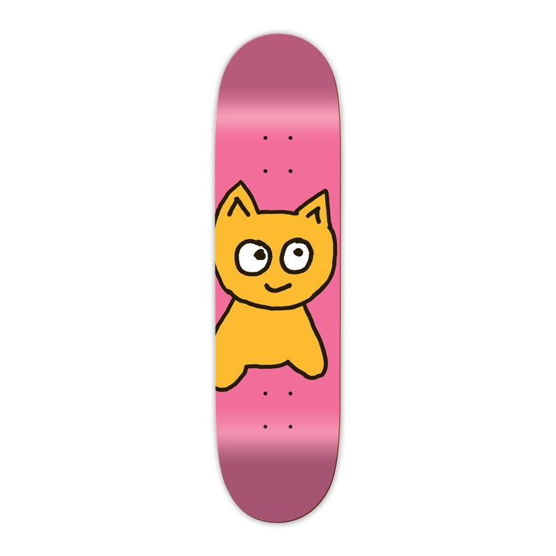 Meow Team Big Cat Mini 7" Skateboard Deck