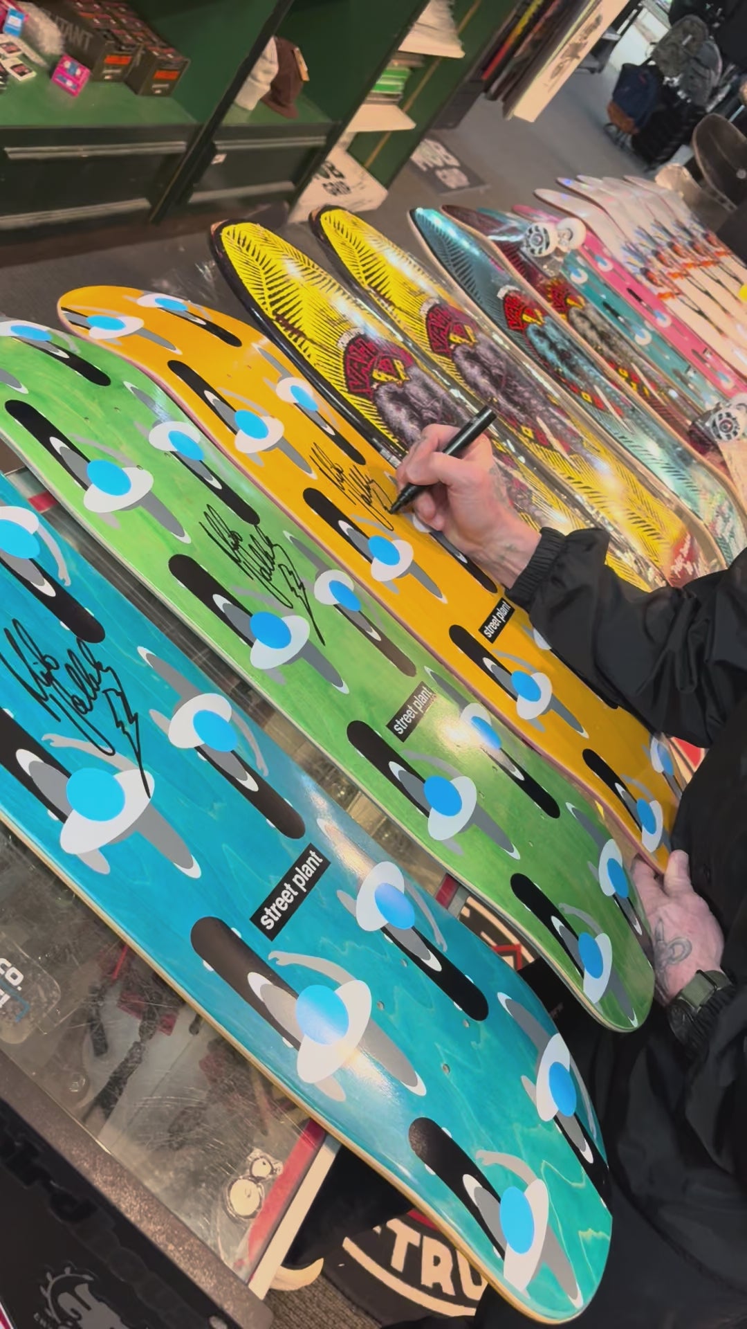 Street Plant Busy Body 8" [Autographed] Skateboard Deck