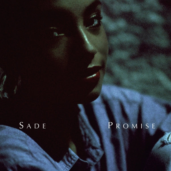 Sade - Promise cover with a silhouette of a person and the text 'Sade Promise' on a dark background.