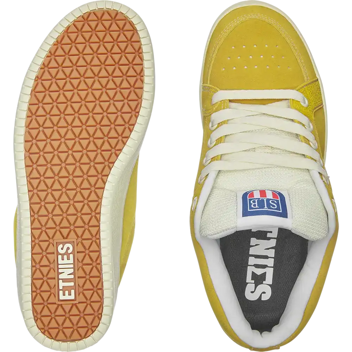 ETNIES SAL 23 MUSTARD SKATEBOARD SHOES