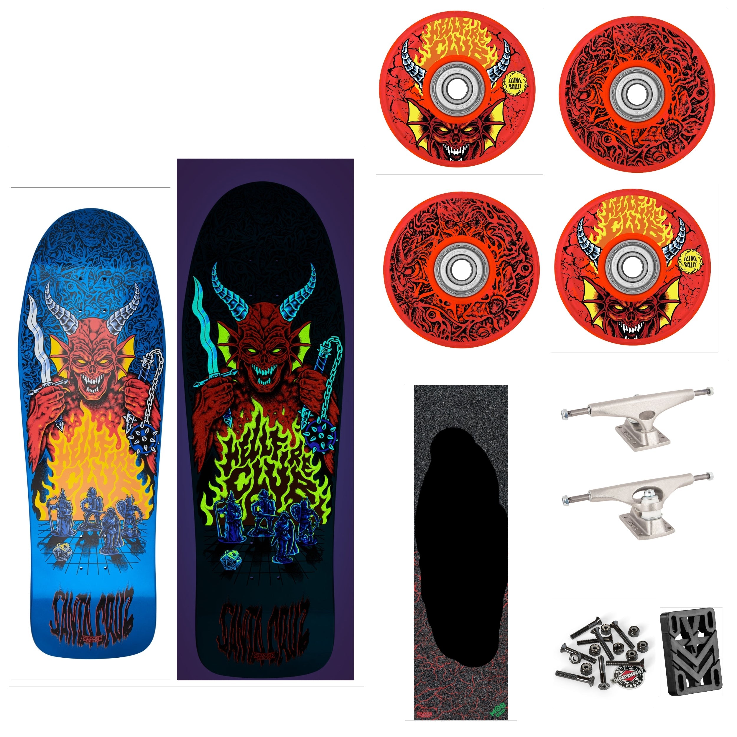 SANTA CRUZ x STRANGER THINGS KNOX HELLFIRE PIT 10.07