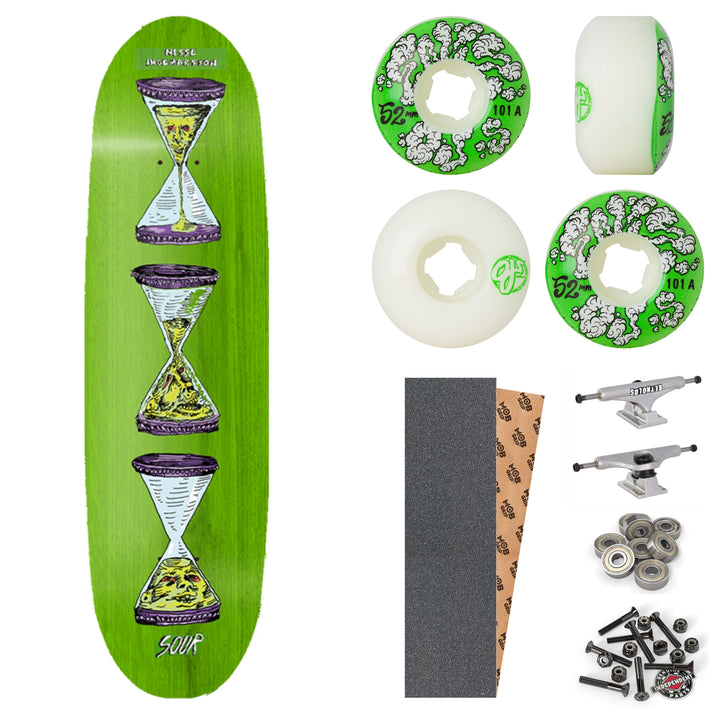 Sour Solution Nisse Melting 8.75" Egg Complete Skateboard