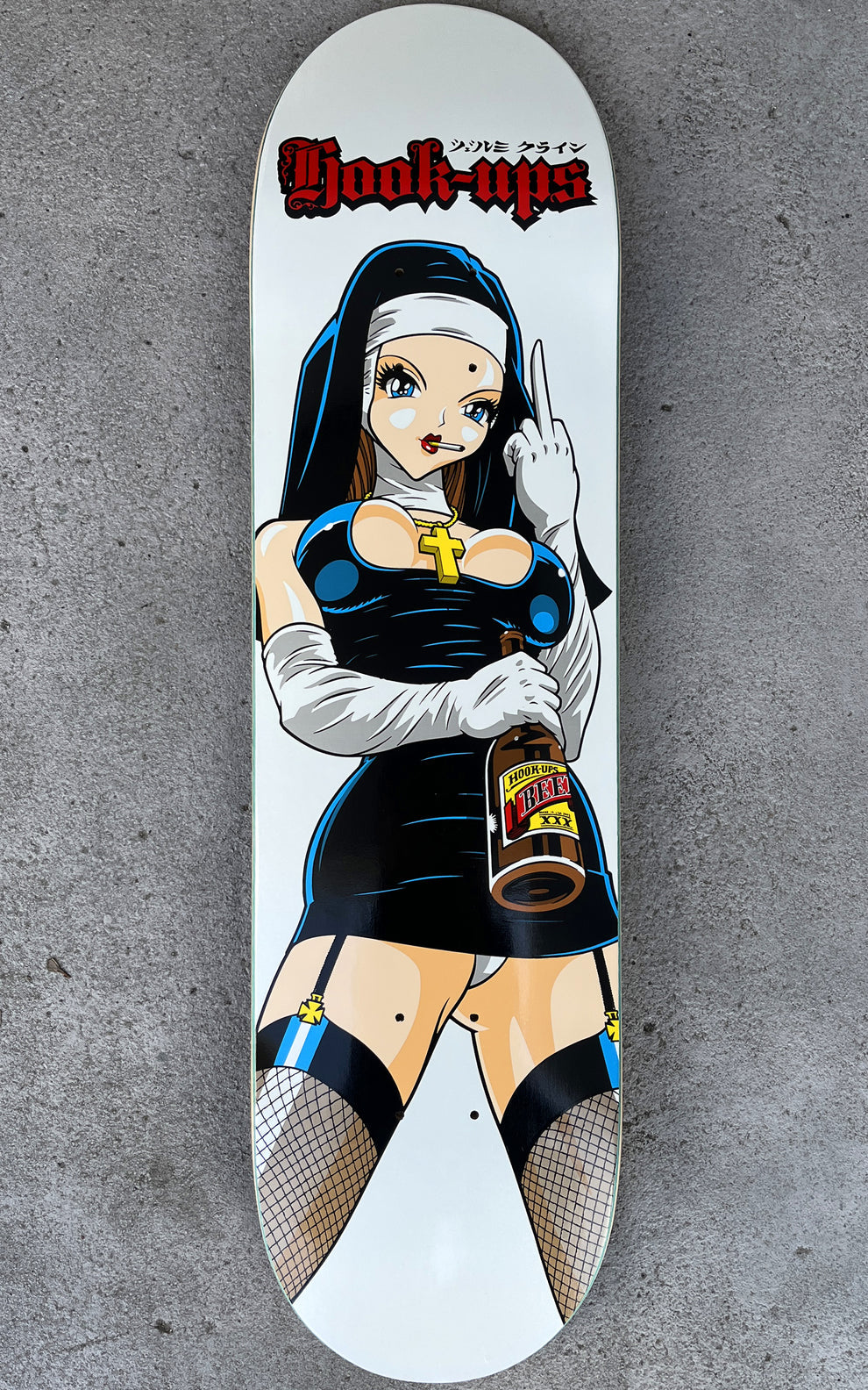 Hook Ups Evil Nun 8.25" Skateboard Deck