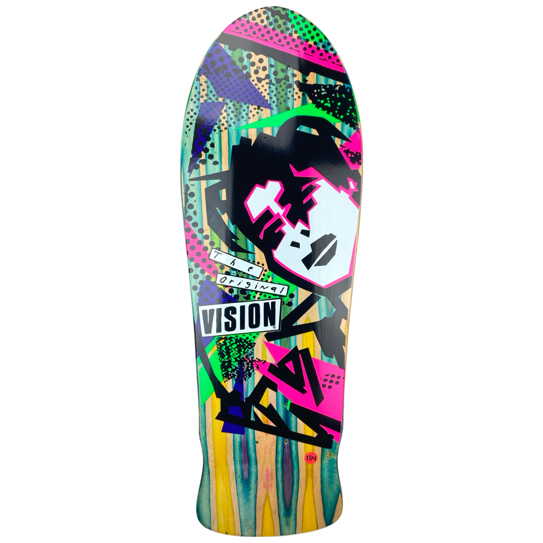 Vision Mark Gonzales "Original MG" 10" LTD Swirl Skateboard Deck