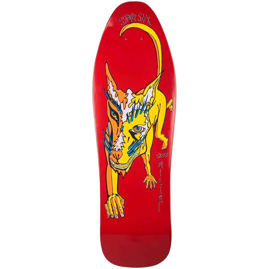 Schmitt Stix Chris Miller Dog Mini 9.125" Skateboard Deck