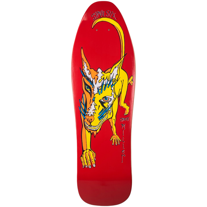 Schmitt Stix Chris Miller Dog Mini 9.125" Skateboard Deck