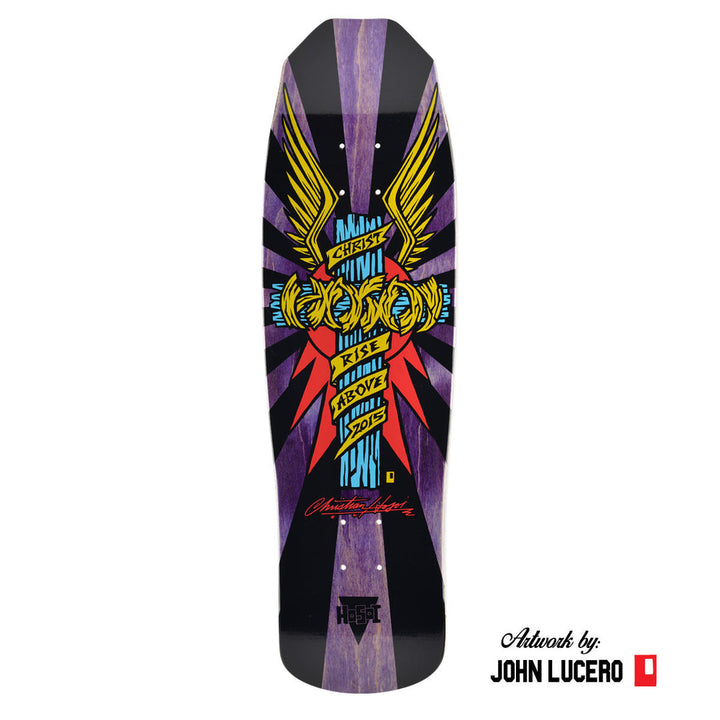 Hosoi Wings 9" Skateboard Deck Art By John Lucero