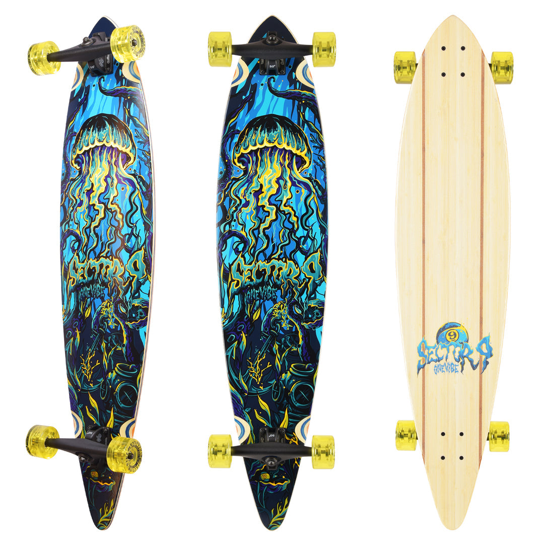 Sector 9 Maverick Jelly 9.75 X 44 Complete Pintail Longboard