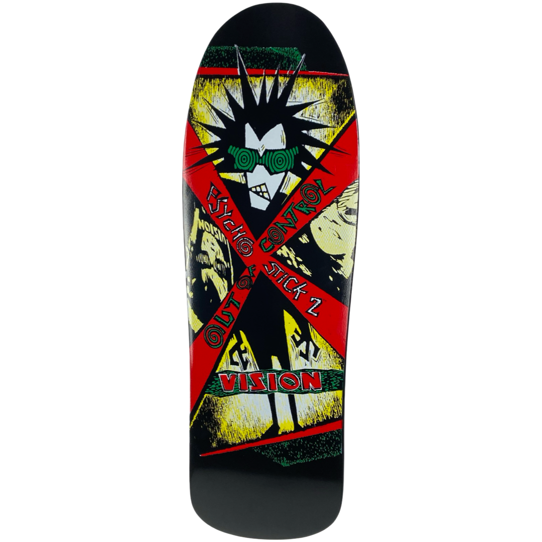 Vision "Psycho Stick 2" 10" Skateboard Deck