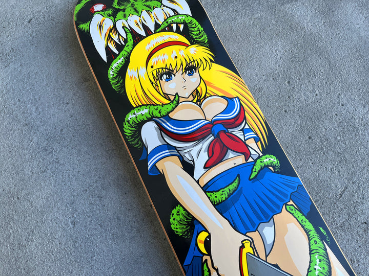 Hook Ups Tentacle School Girl 8.5" Skateboard Deck