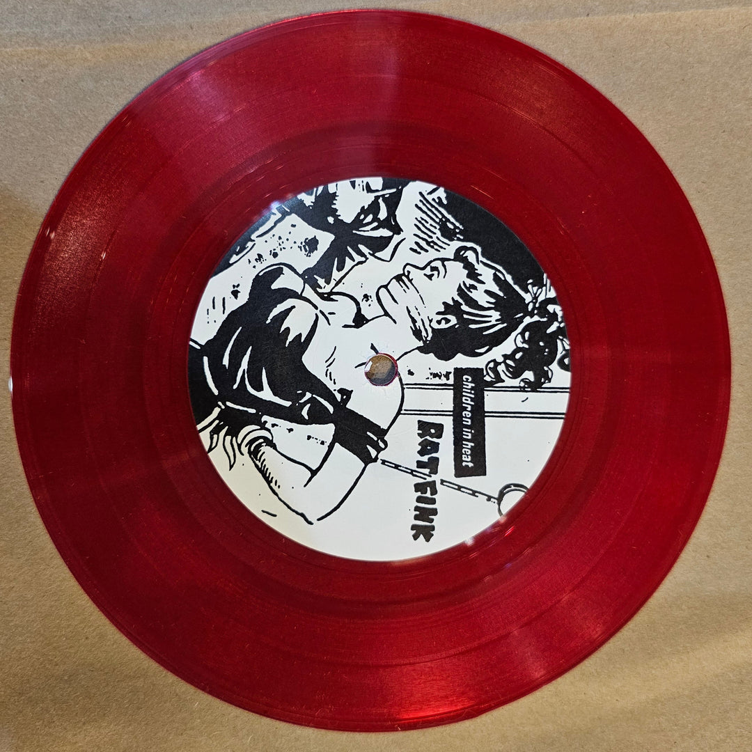 MISFITS - SPOOK CITY U.S.A. [Red Vinyl] 7" *Unofficial Release*