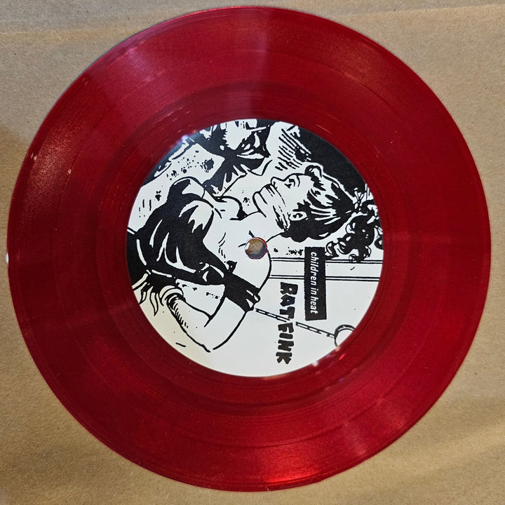 MISFITS - SPOOK CITY U.S.A. [Red Vinyl] 7" *Unofficial Release*