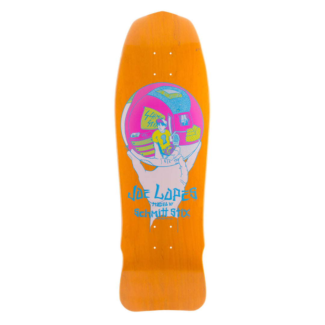 Schmitt Stix Joe Lopes Crystal Ball 10" Modern Concave Skateboard Deck