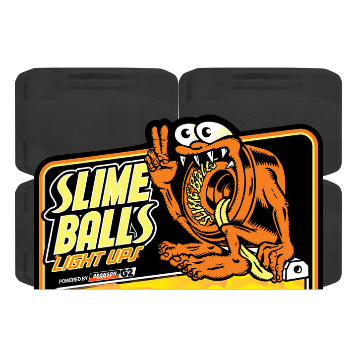 Slime Balls SB Flame Light Ups 66mm 78a Skateboard Wheels