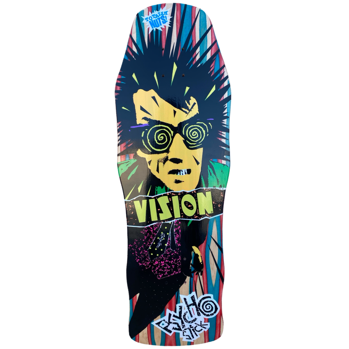 Vision Original Psycho Stick Ltd Swirl 10" Skateboard Deck