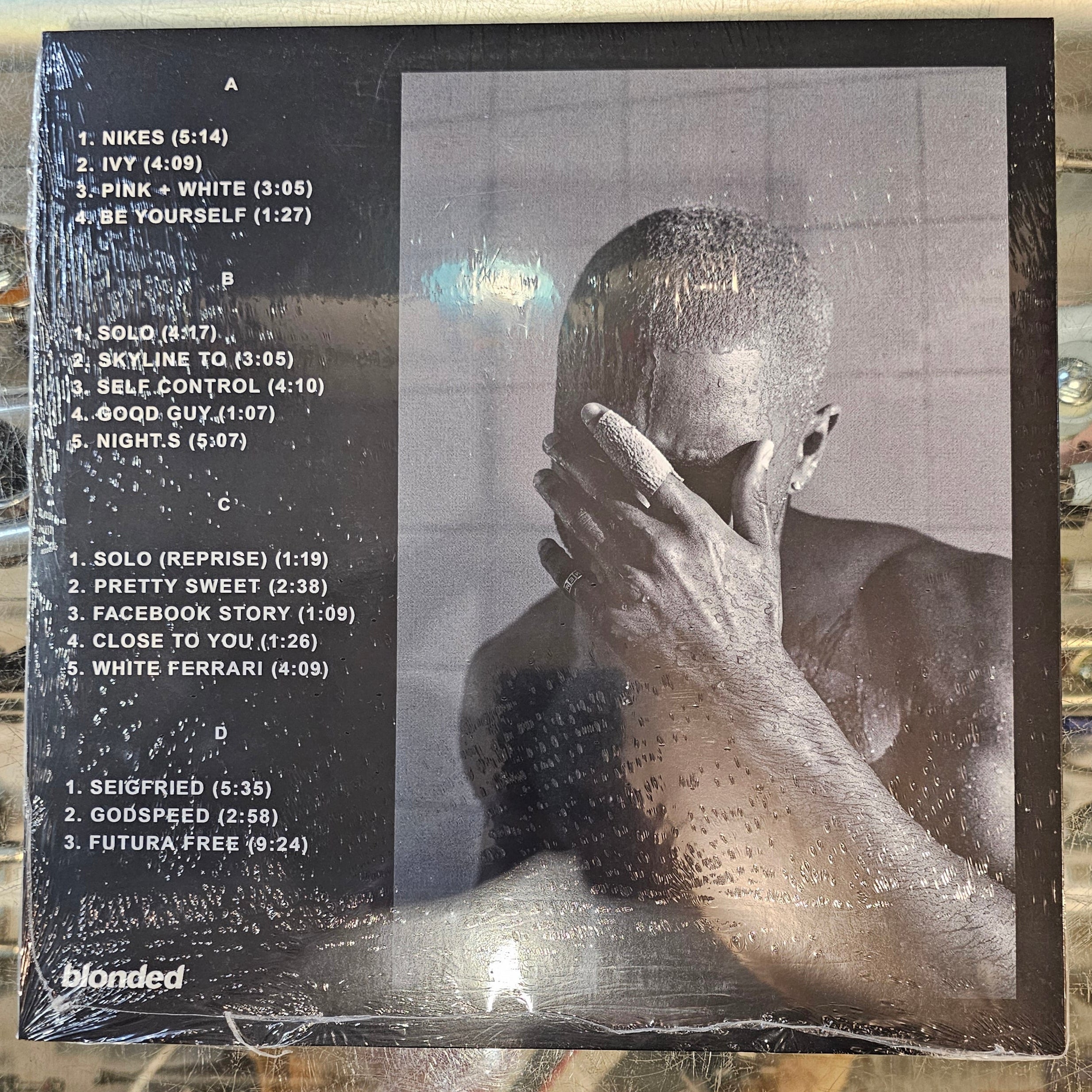 Frank Ocean – BLONDE (B&W HELMET COVER) 2x Vinyl LP Record
