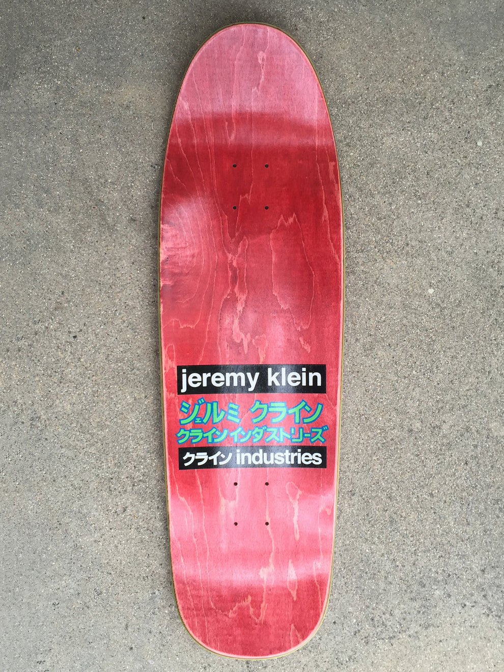 JK Industries Dream Girl Purple 9.5" Skateboard Deck
