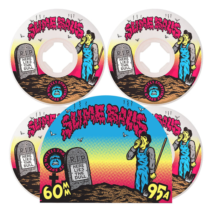 Slime Balls Death Of Dull Vomits 60mm 95a Skateboard Wheels