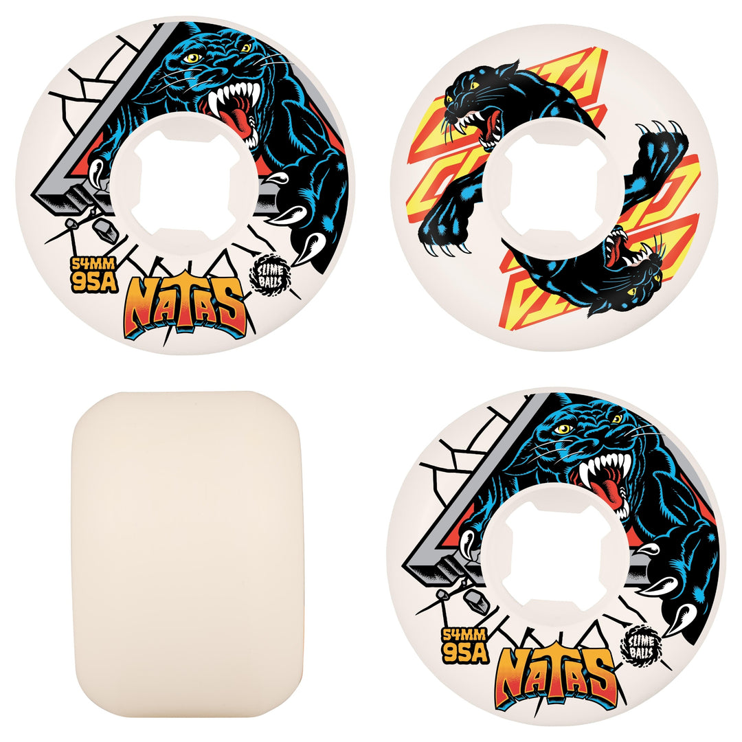Santa Cruz Natas Shattered Panther VX 9" Complete Skateboard