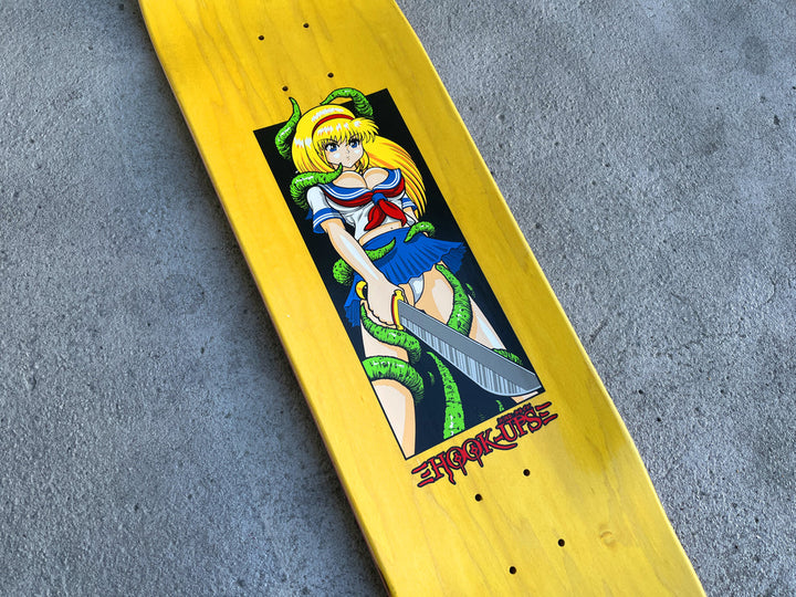 Hook Ups Tentacle School Girl 8.5" Skateboard Deck
