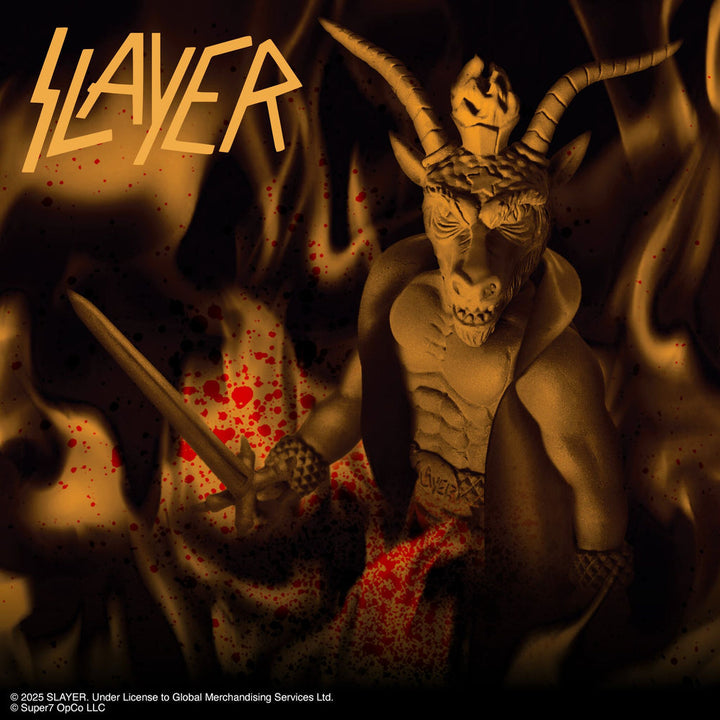 Super7 x Slayer - Minotaur (Reign In Blood) ReAction Figure