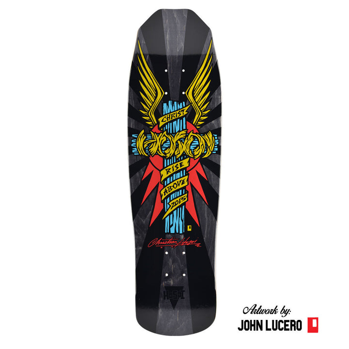 Hosoi Wings 9" Skateboard Deck Art By John Lucero