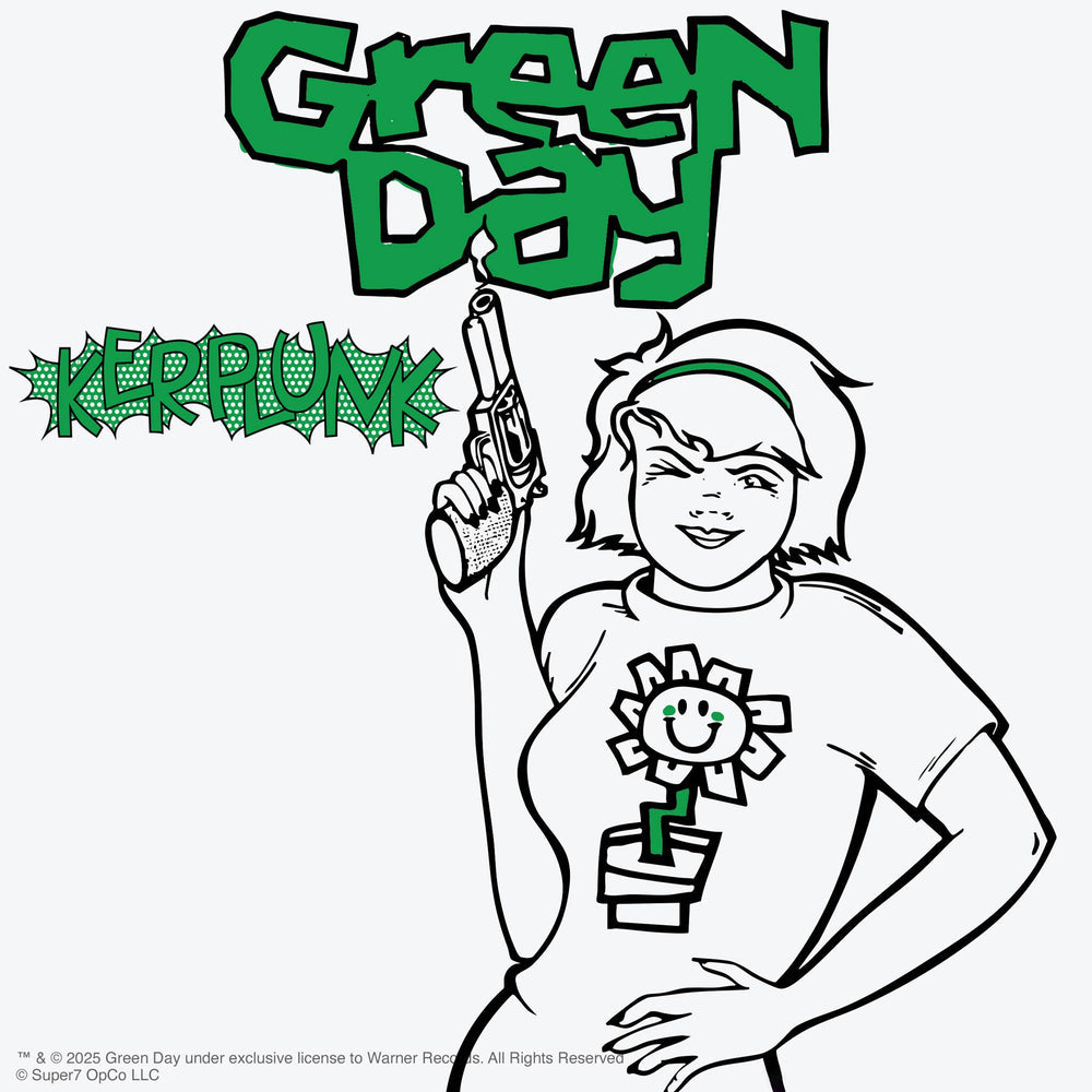 Super7 x Green Day (Kerplunk Girl) ReAction Figure
