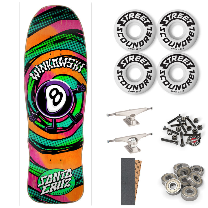 Santa Cruz Winkowski Vertigo Medium 9.5" Complete Skateboard