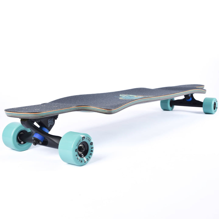 Sector 9 Fault Line Feast 9.75 x 39.5 Complete Drop Thru Longboard