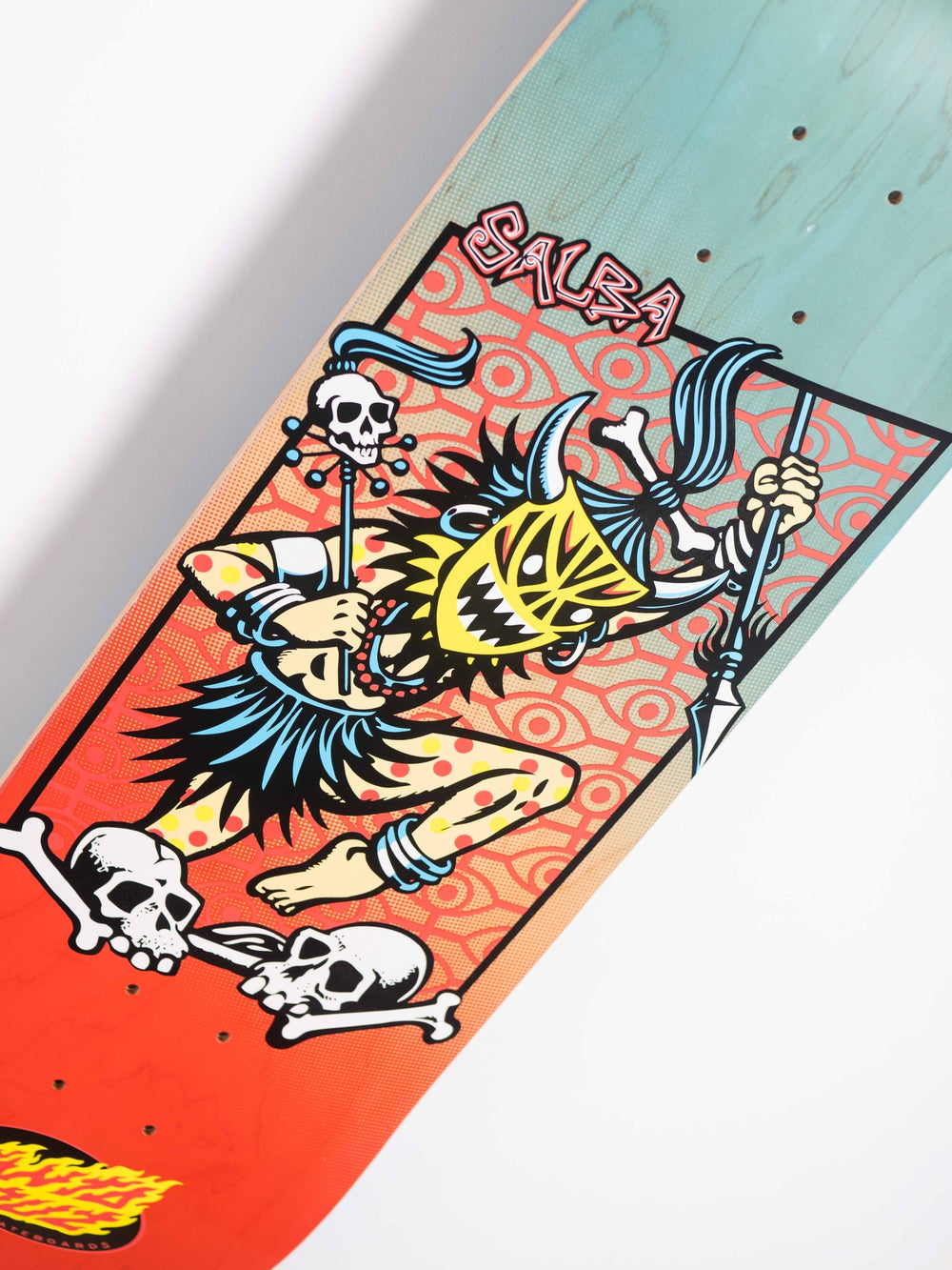 Santa Cruz Salba Voodoo Frame 8.5" Skateboard Deck