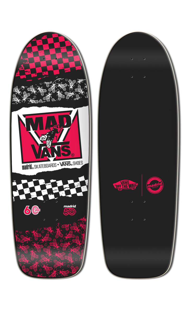 Madrid x Vans 50th Fly Retro Anniversary 9.5" Skateboard Deck
