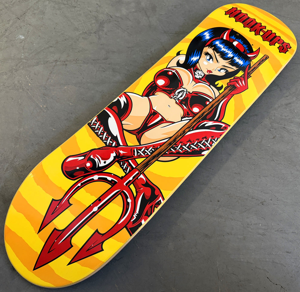 Hook Ups Devil Queen 8.25" Skateboard Deck