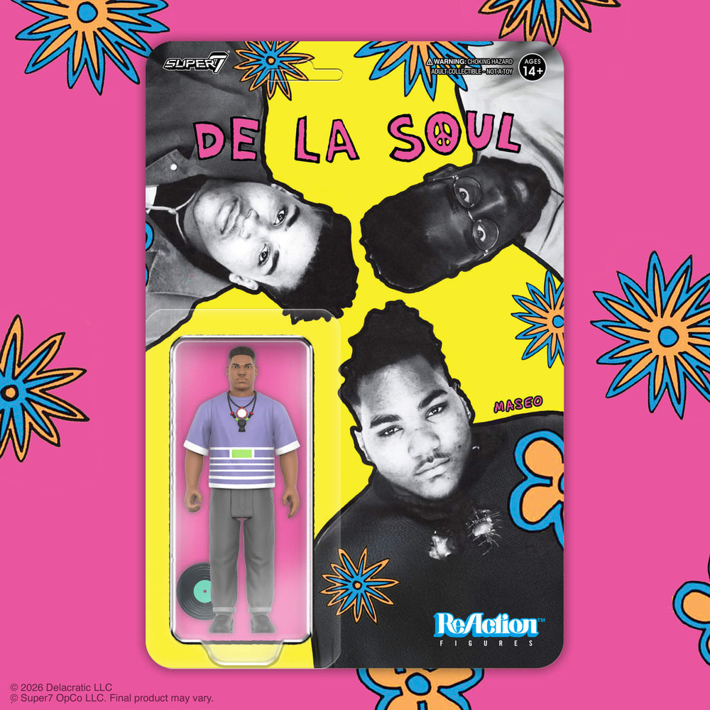 Super7 x De La Soul Vincent "Maseo" Mason (Me, Myself & I) ReAction Figure