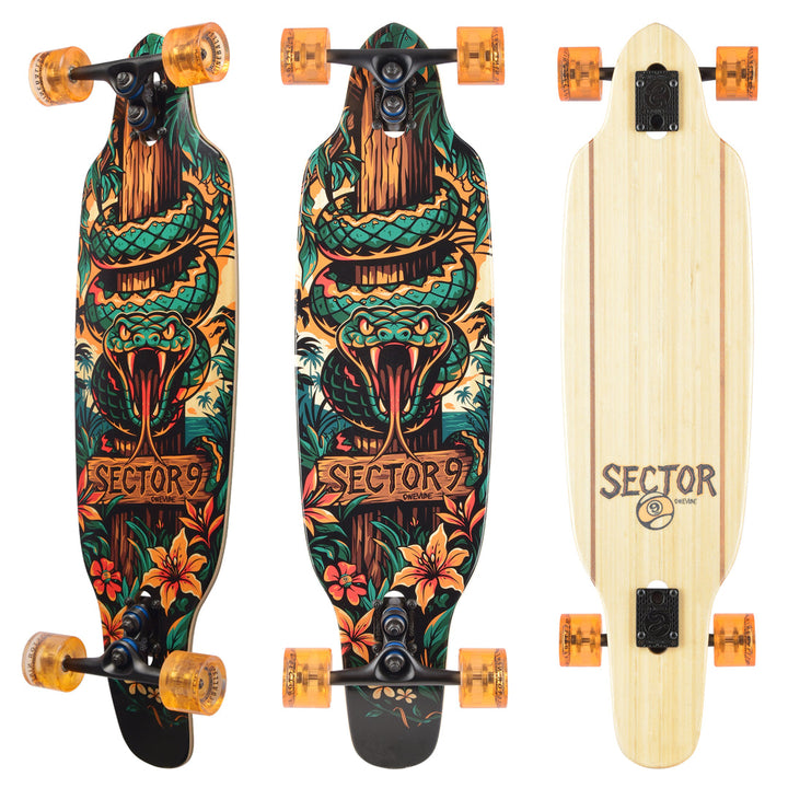 Sector 9 Striker Viper 9.5 x 36.5 Complete Drop Thru Longboard