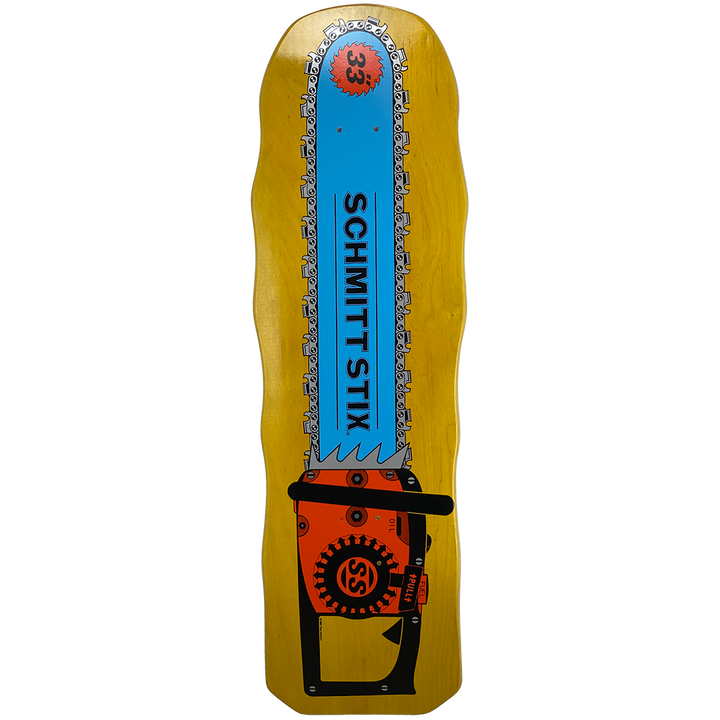 Schmitt Stix Chainsaw 10" Skateboard Deck