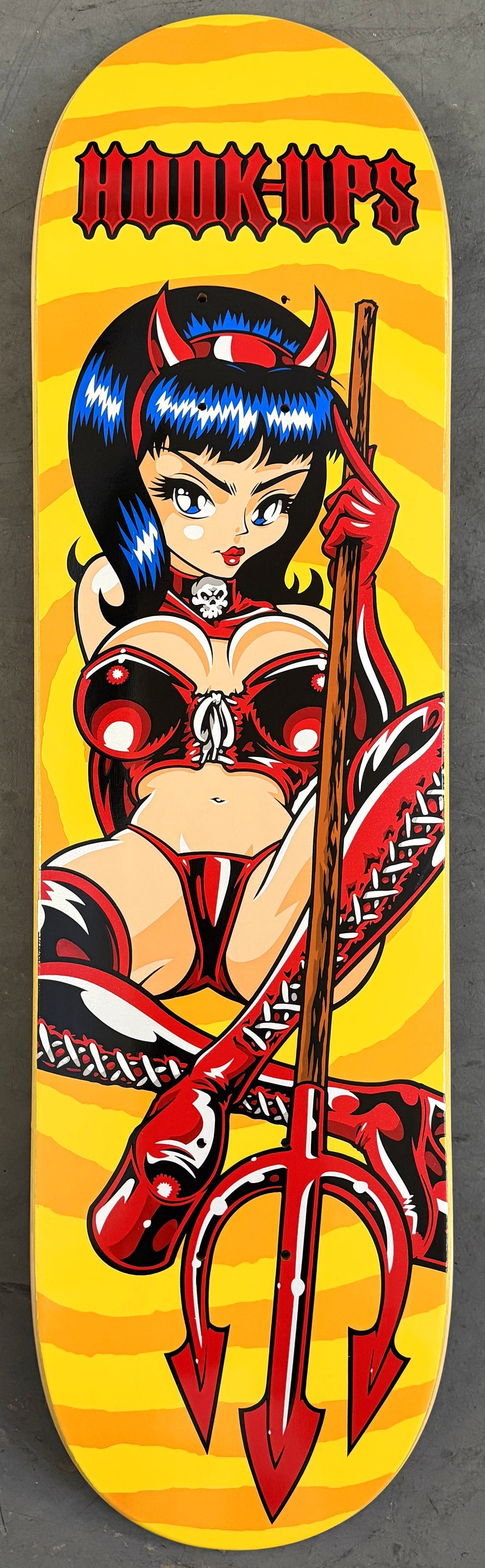 Hook Ups Devil Queen 8.25" Skateboard Deck