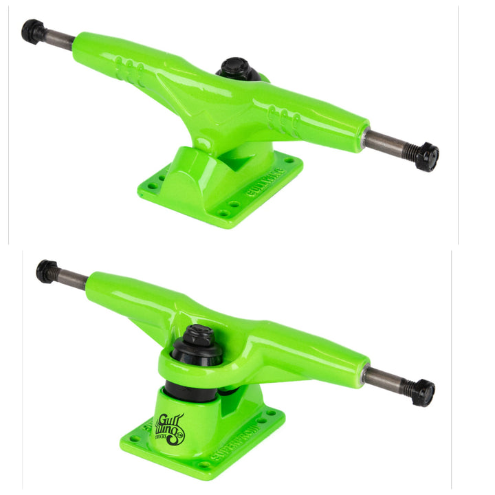*Pre-Order* Gullwing Pro III Neon Green 9" Skateboard Trucks